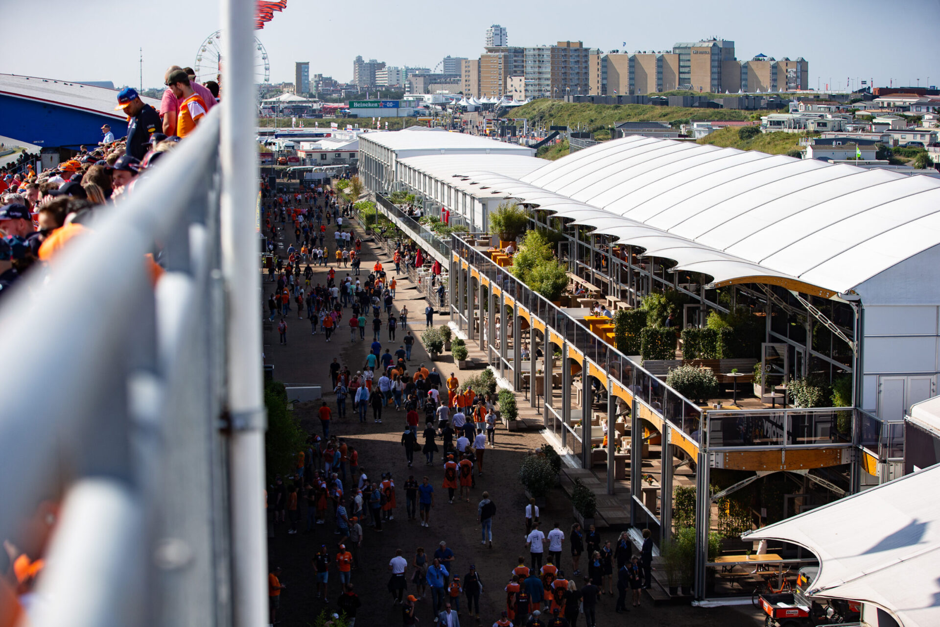 Dutch Grand Prix Race Home with Beach Club Hospitality